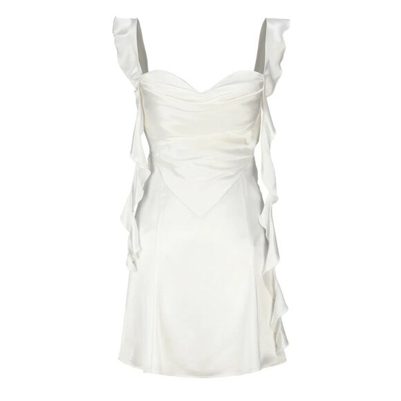 White Nana Jacqueline Karina Dress (M) - Picture 2 of 11